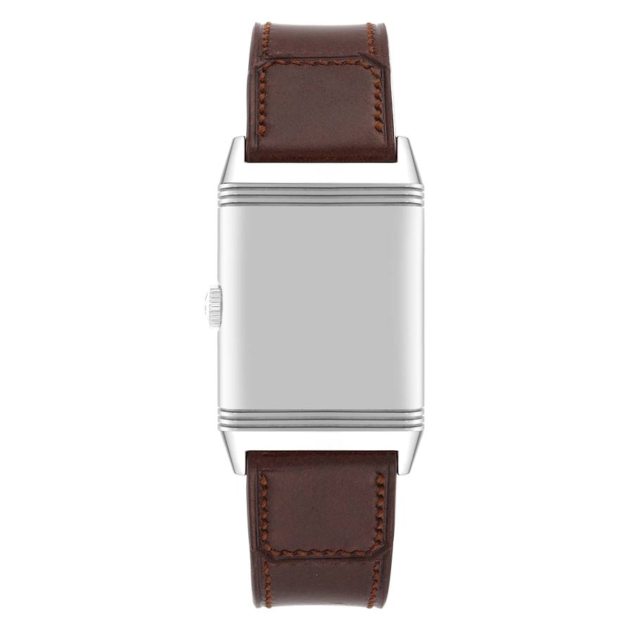 Jaeger LeCoultre Reverso Tribute Blue Dial Steel Mens Watch 214.8.62 Q3978480