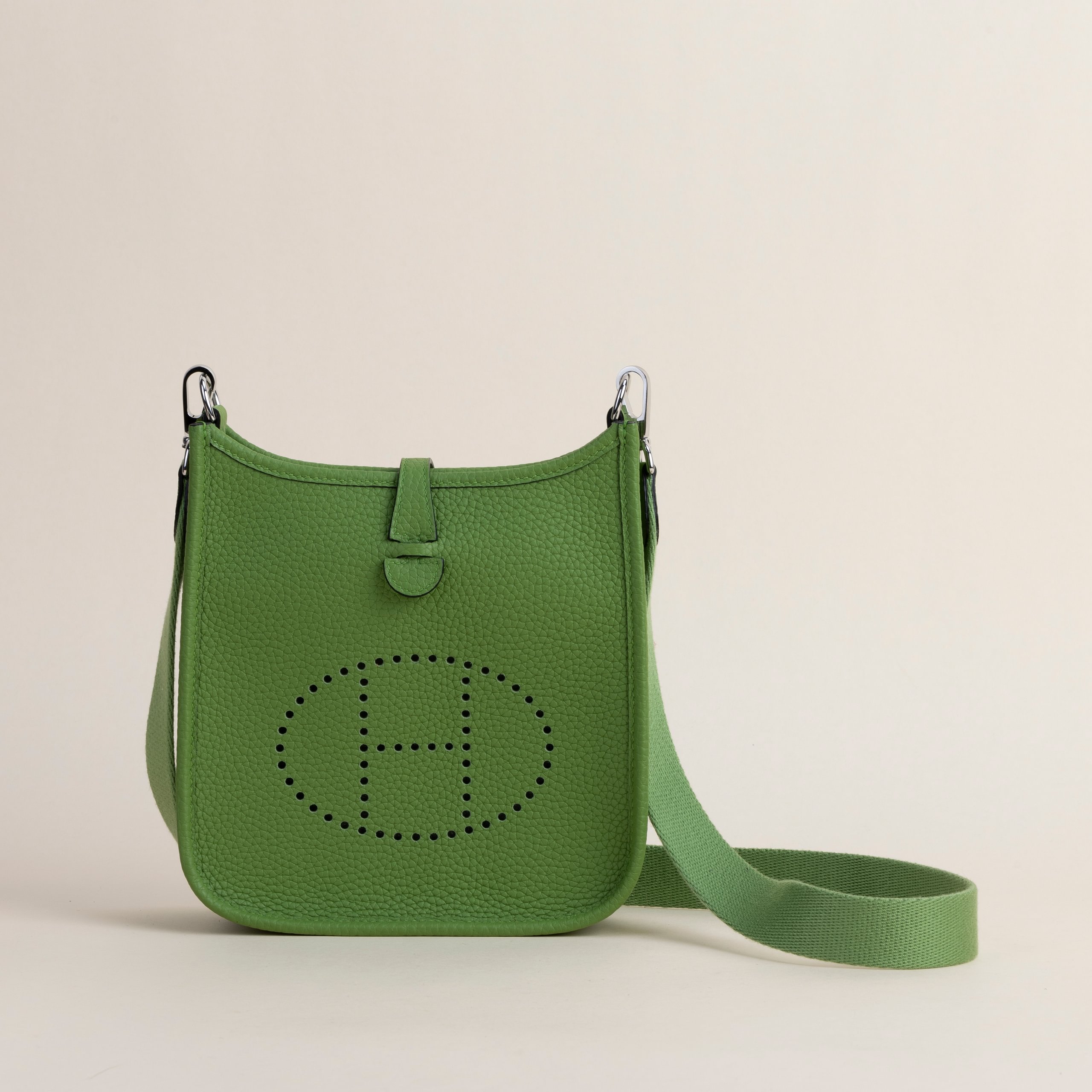 Evelyne mini clemence vert criquet PHW