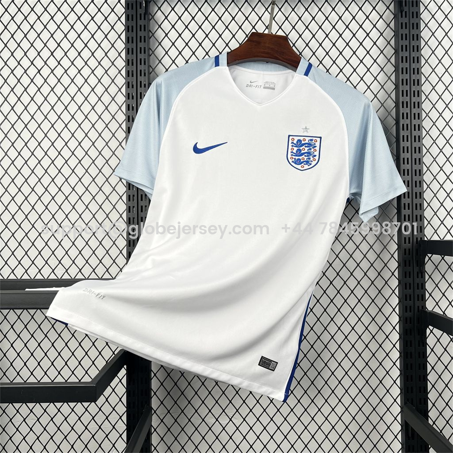 Retro England 2016 Home White Jersey