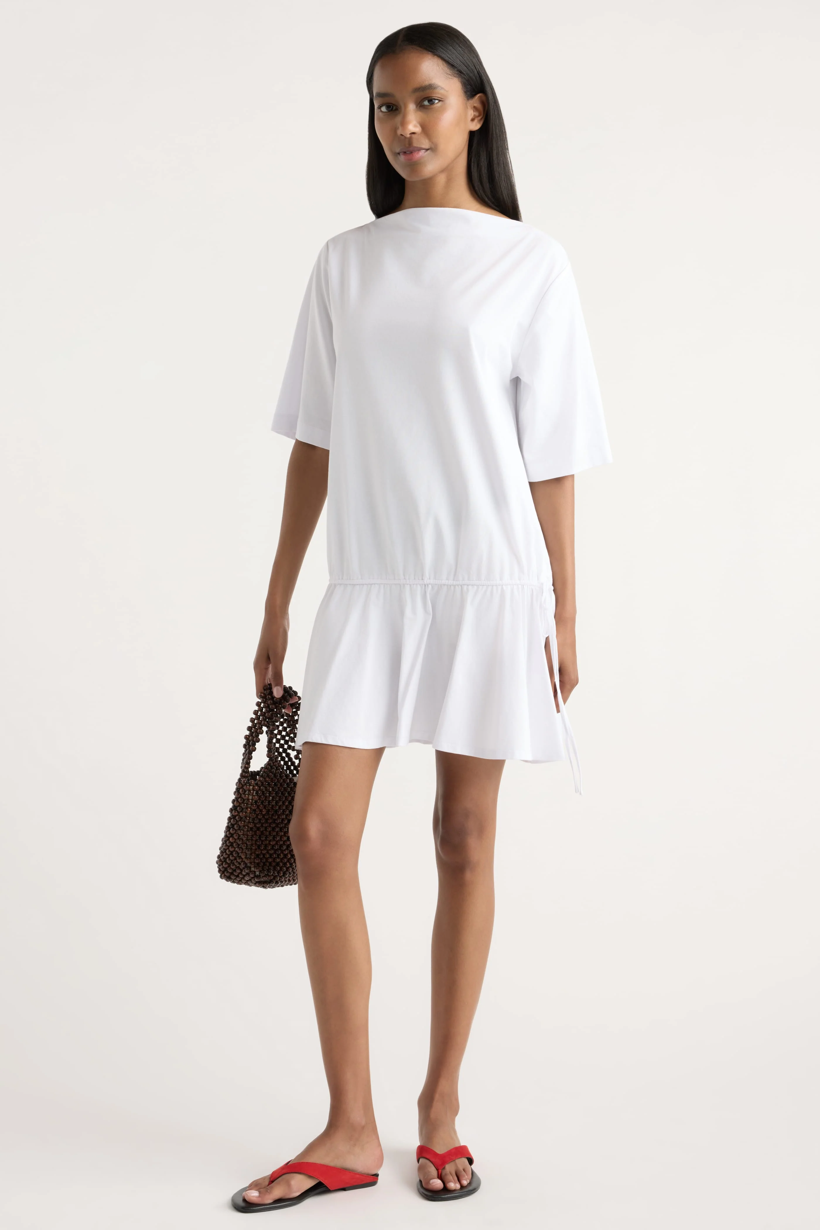 Caro Cinchable T-Shirt Dress