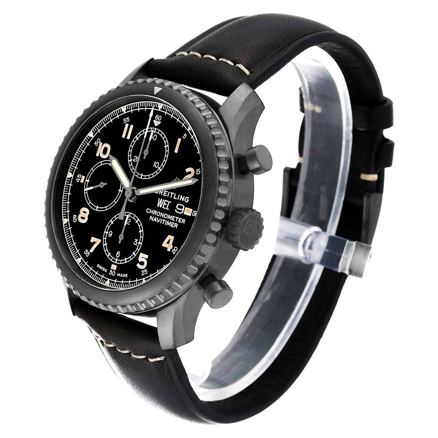 Breitling Navitimer 8 Chronograph 43 DLC Steel Mens Watch M13314