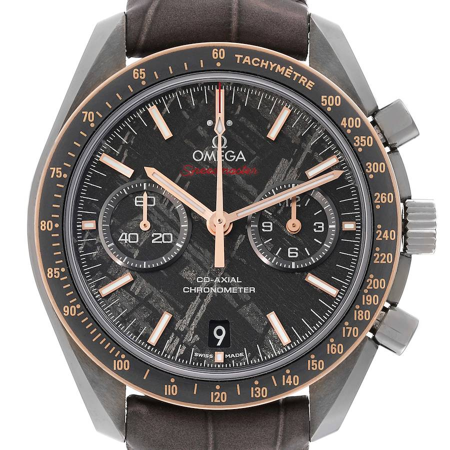 Omega Speedmaster Grey Side of the Moon Meteorite Dial Mens Watch 311.63.44.51.99.001