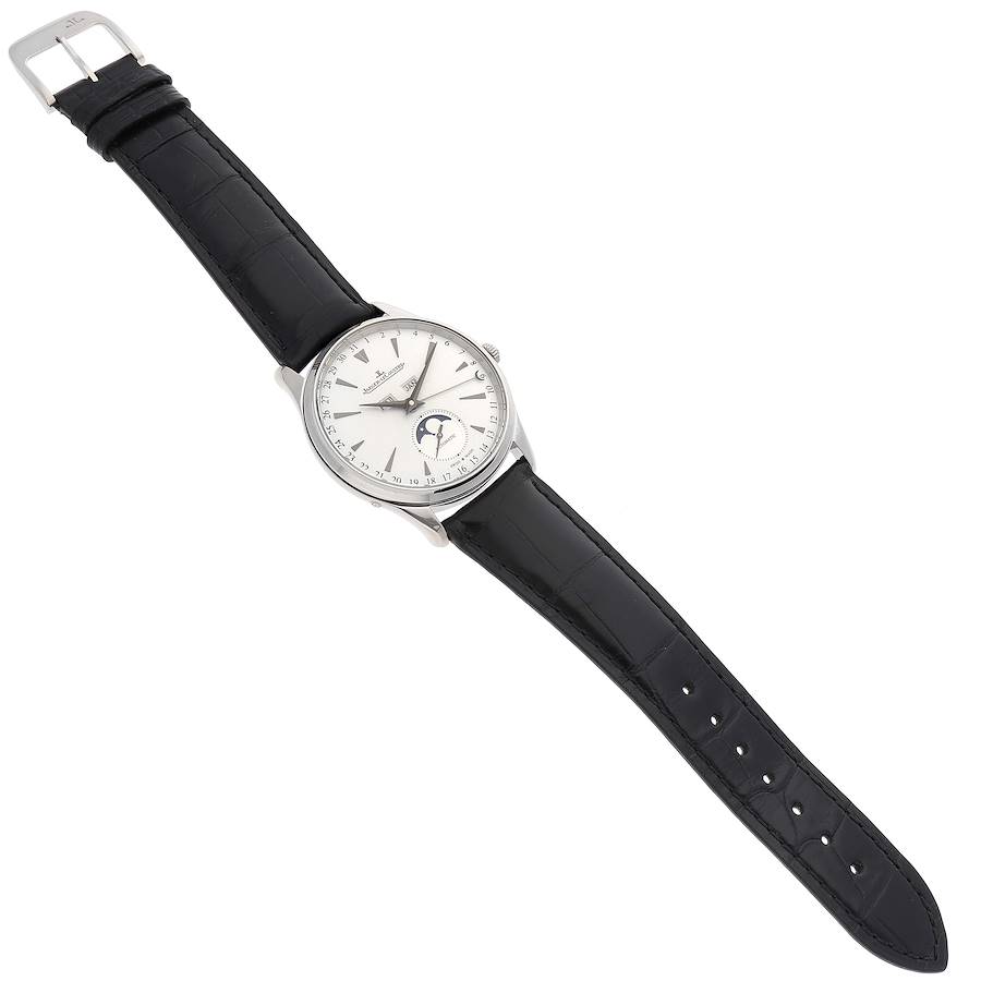 Jaeger LeCoultre Master Calendar White Gold Mens Watch Q1263520 176.3.98.S