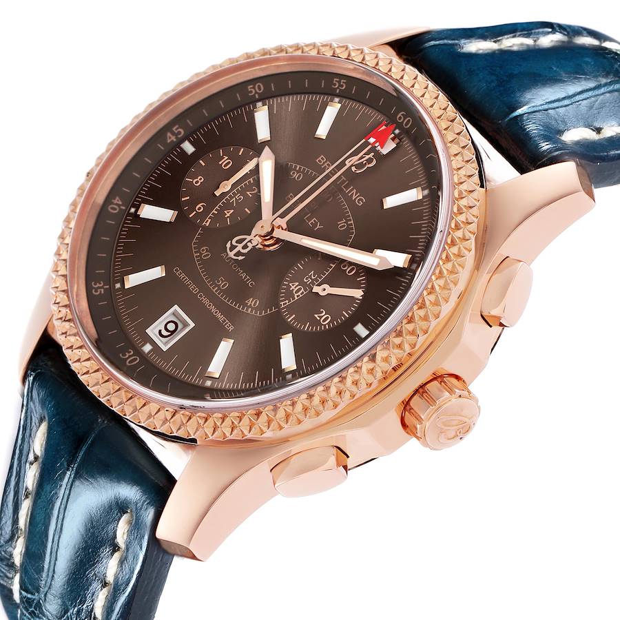 Breitling Bentley Mark VI Rose Gold Special Edition Mens Watch R26362