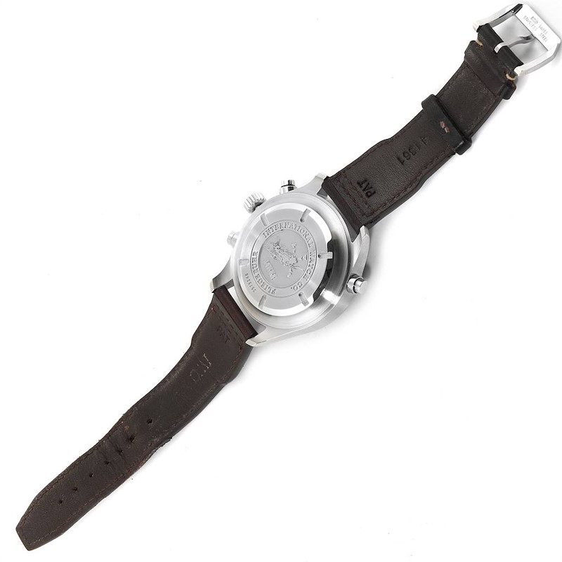 IWC Spitfire Double Chronograph Rattrapante Automatic Watch IW371806