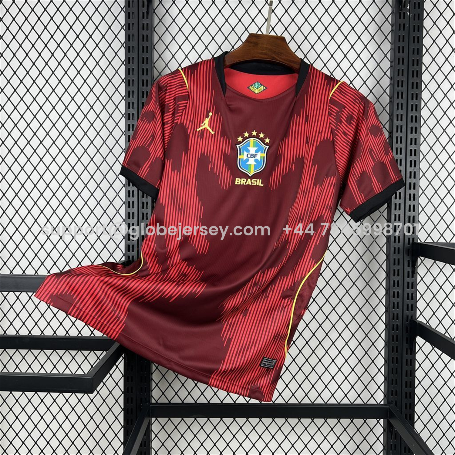 Brazil 2026 Red Goalkeeper Jersey - Fans Version