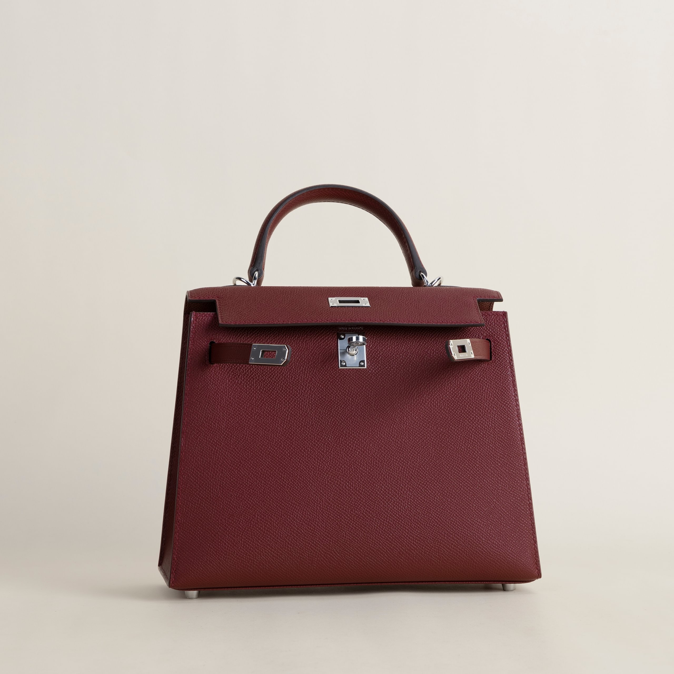 Kelly 25 epsom rouge H PHW