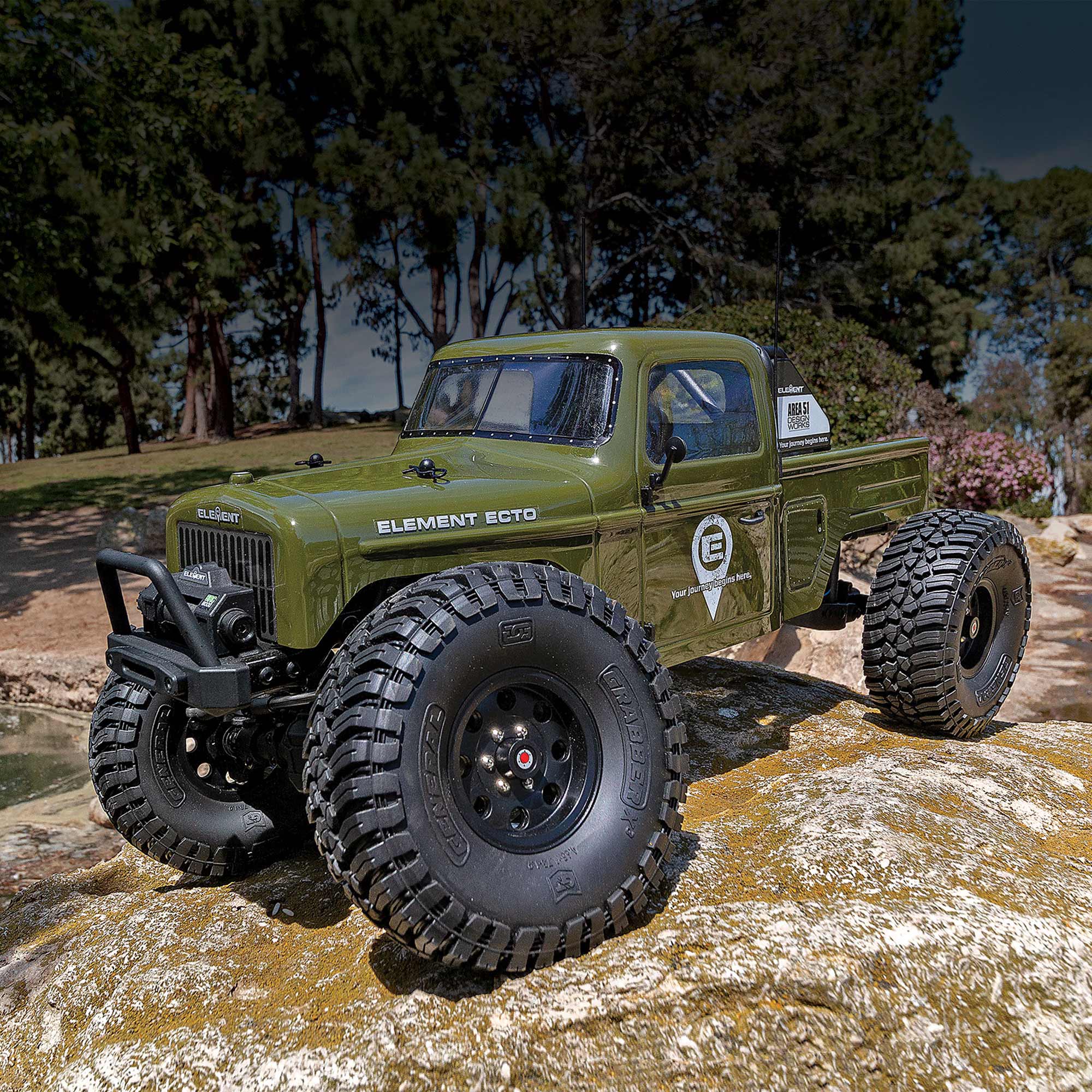 1/10 Enduro Ecto 4X4 Trail Truck RTR, Green