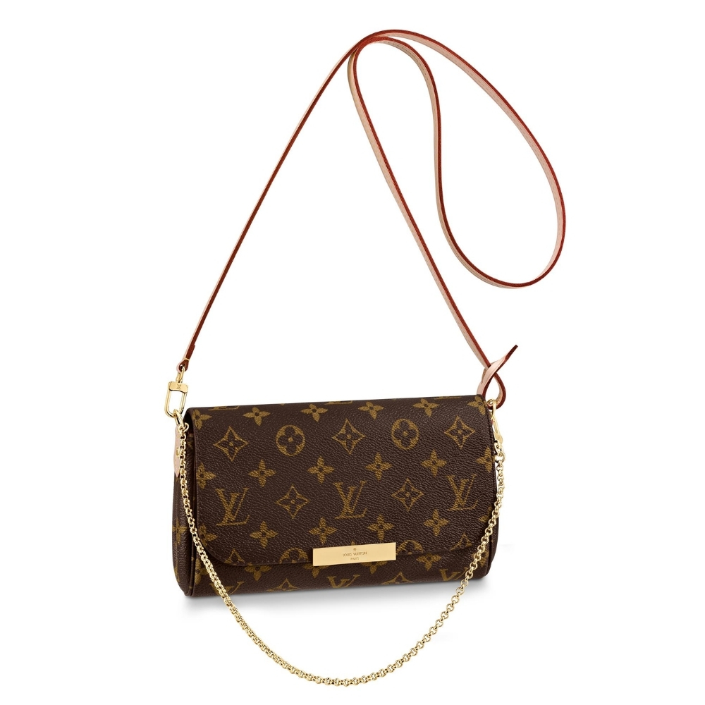 Louis Vuitton Favorite MM Monogram Brown 25Cm M40718