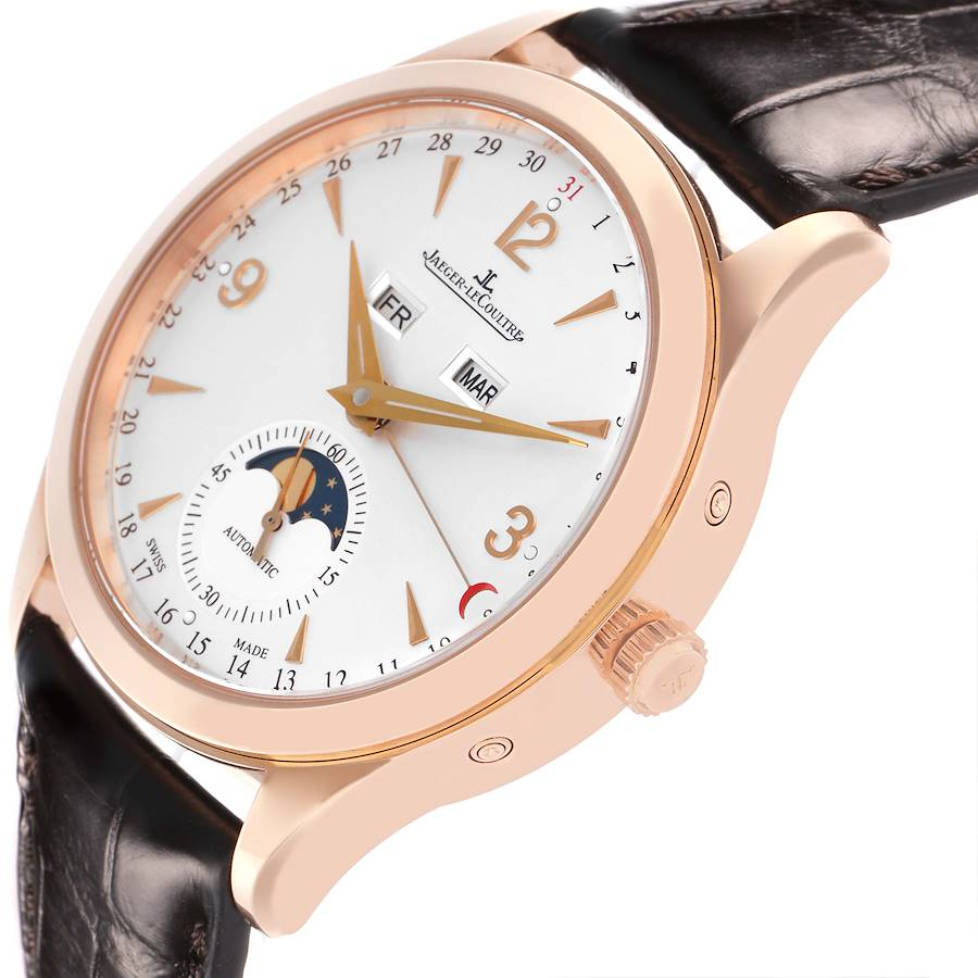 Jaeger LeCoultre Master Calendar Rose Gold Watch 176.2.12.S Q1552520