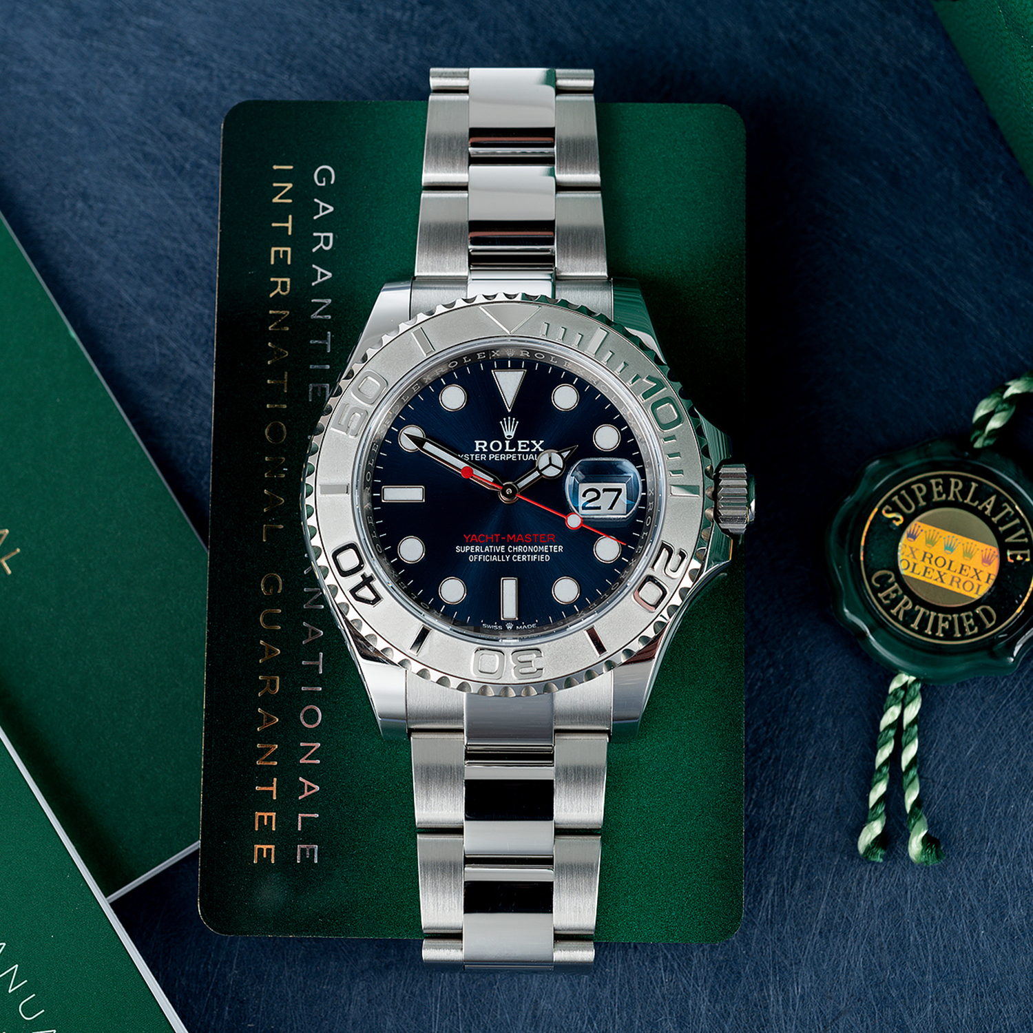 Rolex Yacht-Master 40 Stainless Steel and Platinum 126622 Unworn