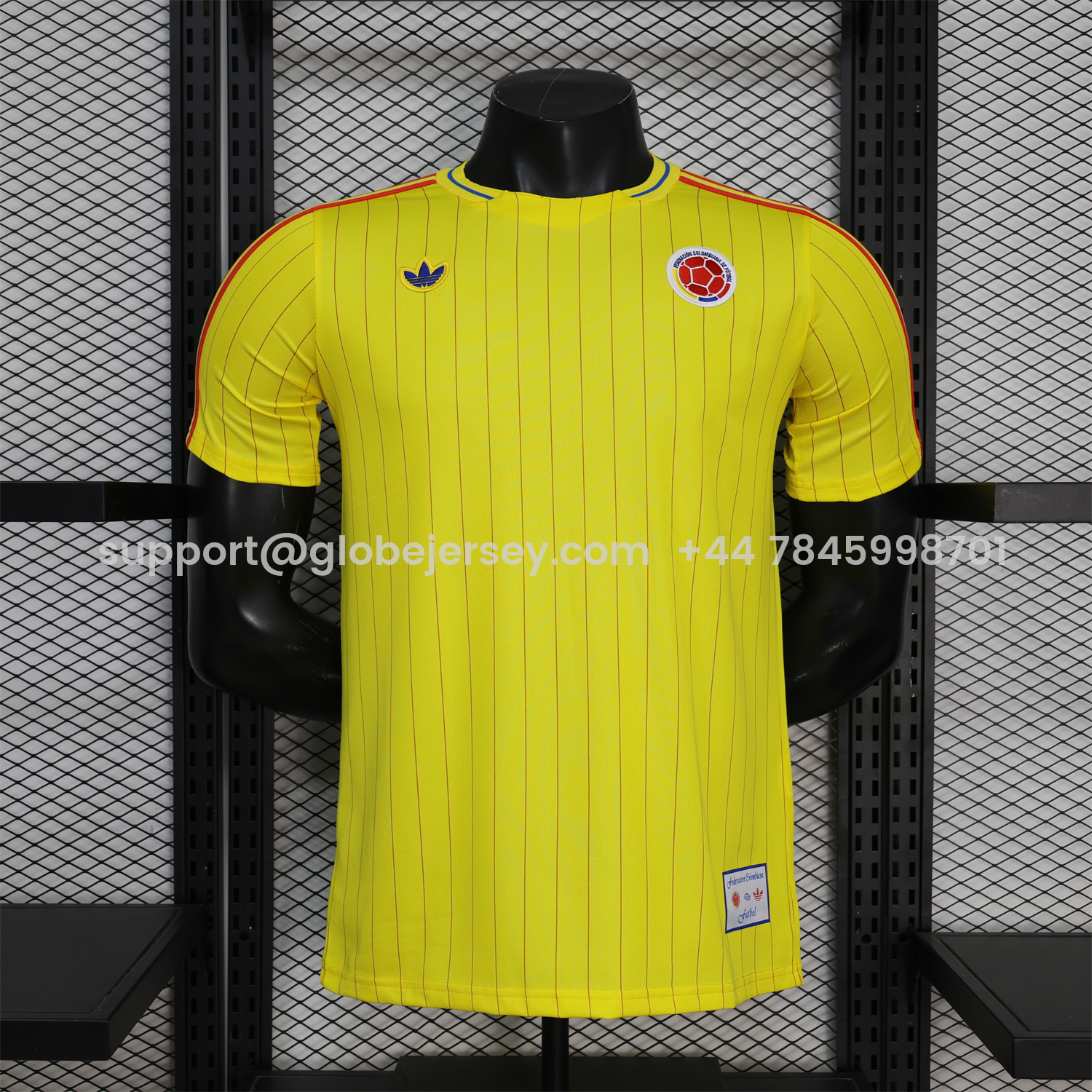 Colombia 2026 Terrace Icon Retro Casual Style Yellow Jersey - Player Version