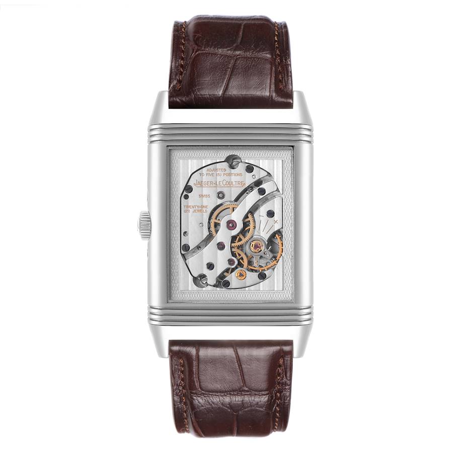 Jaeger LeCoultre Grande Reverso Steel Mens Watch 273.8.84 Q3758420