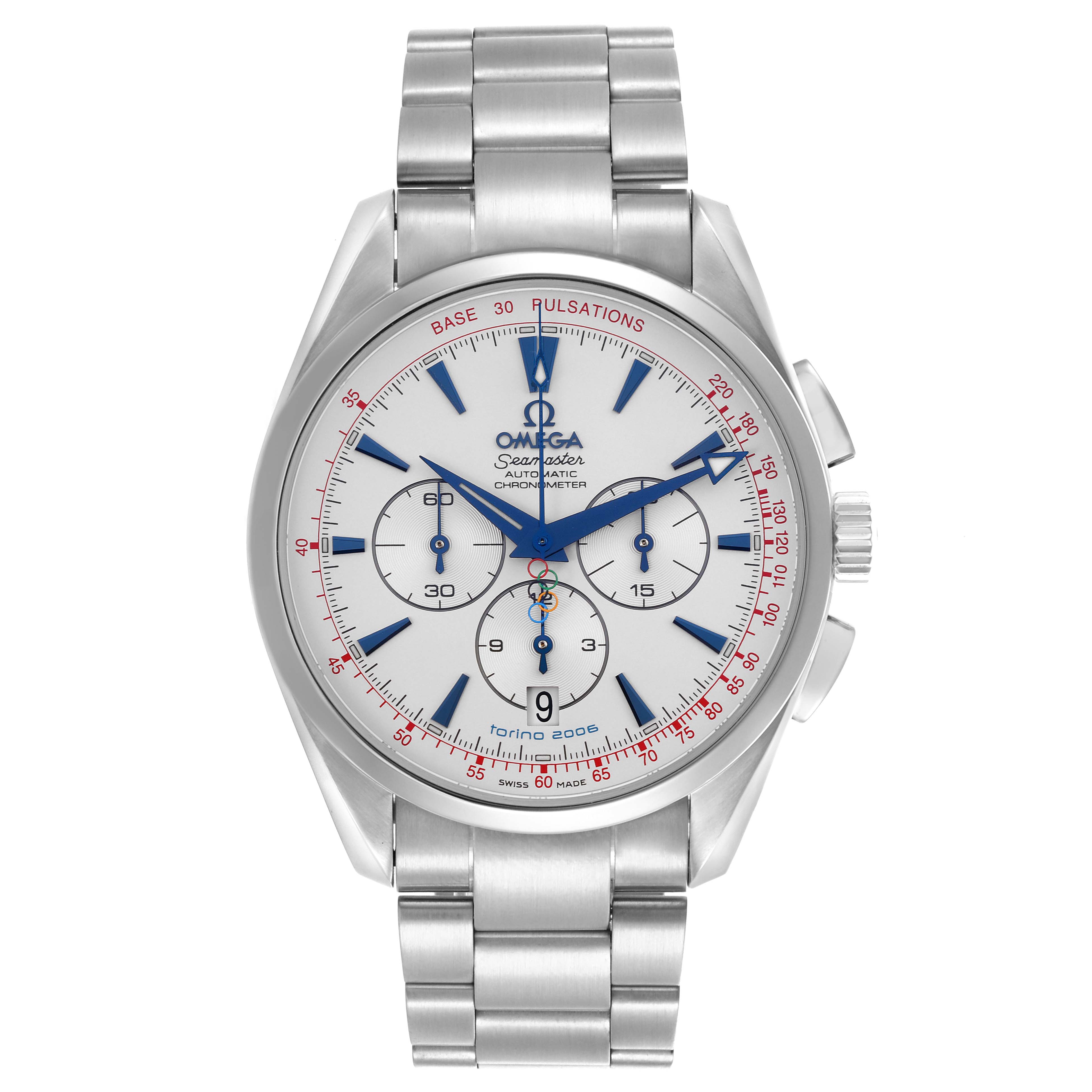 Omega Seamaster Aqua Terra Torino Olympics Steel Mens Watch 42.0 MM 2515.30.00