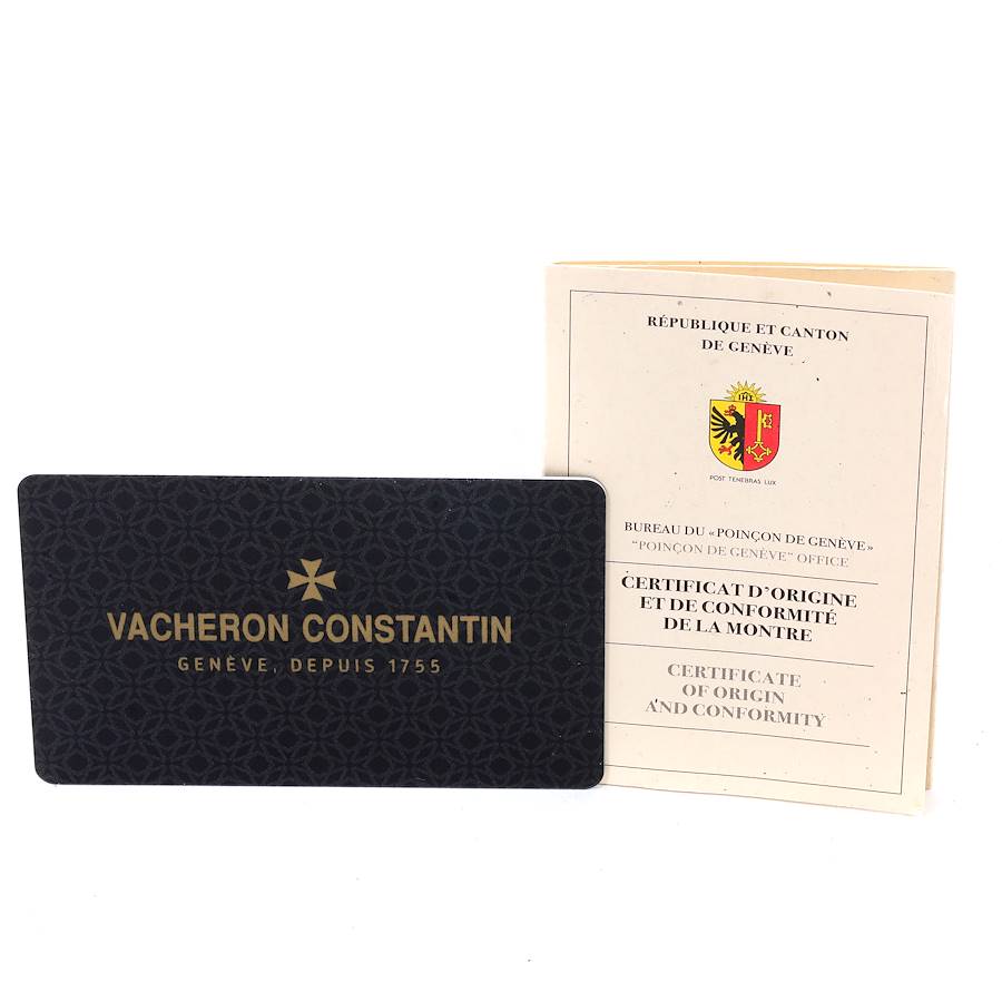 Vacheron Constantin Overseas Dual Time Steel Mens Watch 7900V