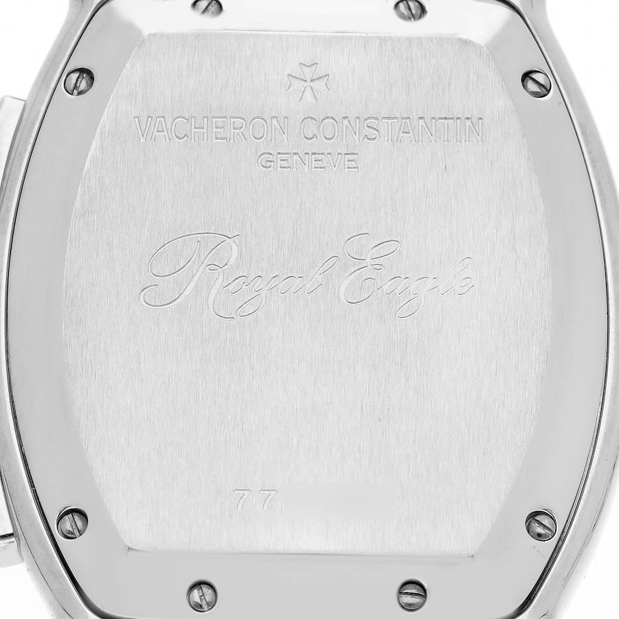 Vacheron Constantin Royal Eagle Chronograph Silver Dial Steel Mens Watch 49145