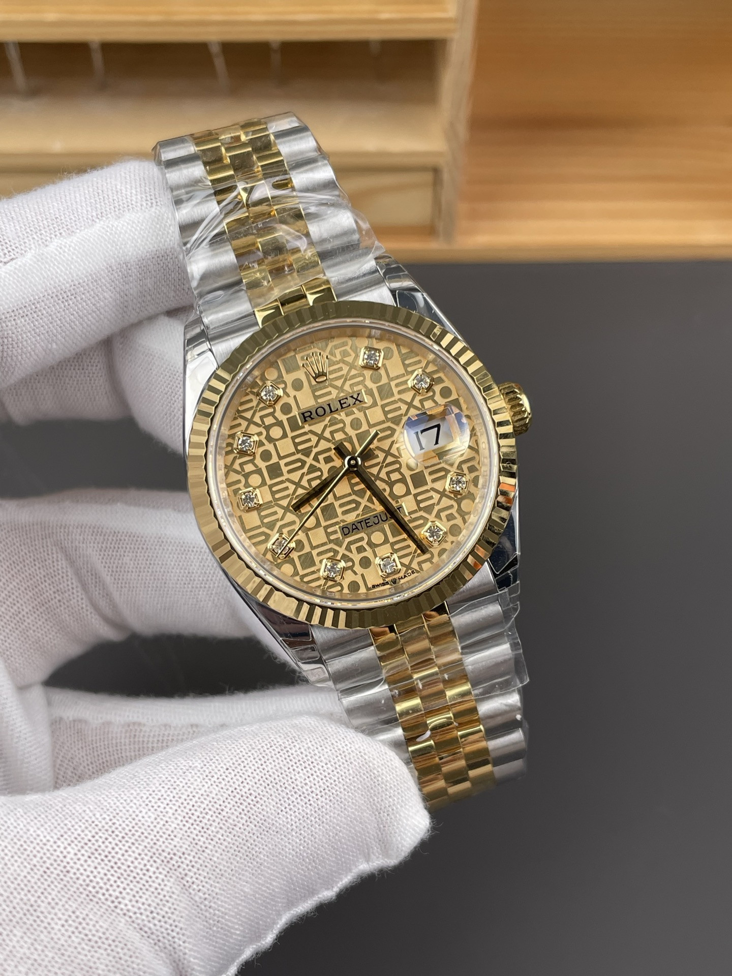 Two-Tone Datejust Computer Dial