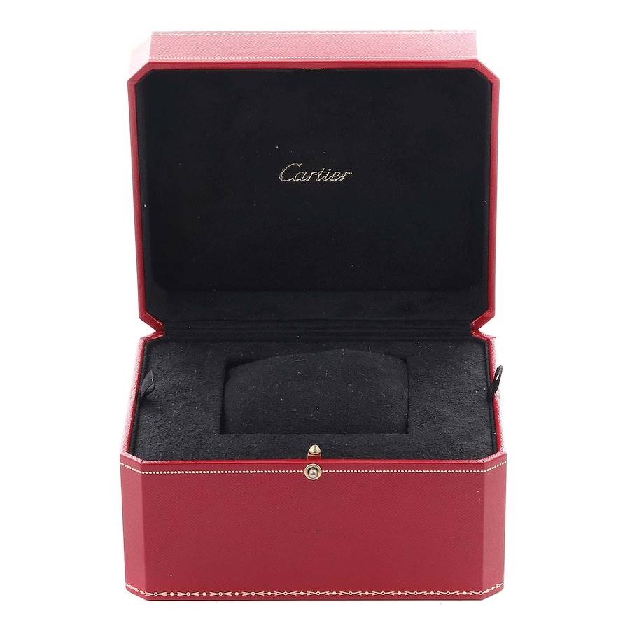 Cartier Ballon Bleu Steel Rose Gold Diamond Dial Ladies Watch WE902030
