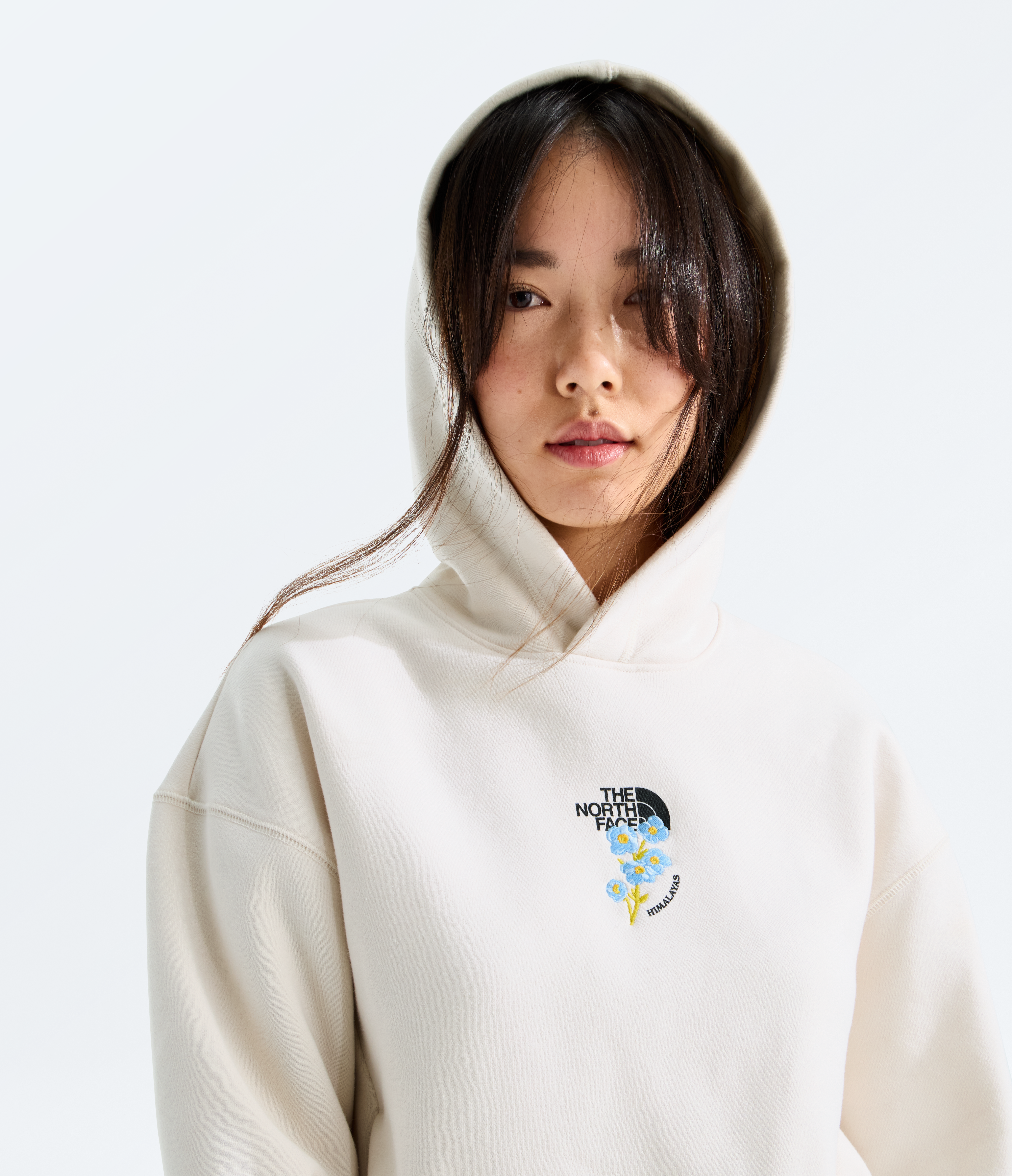 Women’s Places We Love Hoodie—Himalayan Blue Poppy
