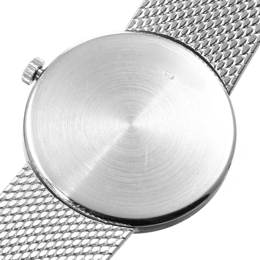 Audemars Piguet White Gold Blue Diamond Dial Cocktail Ladies Watch