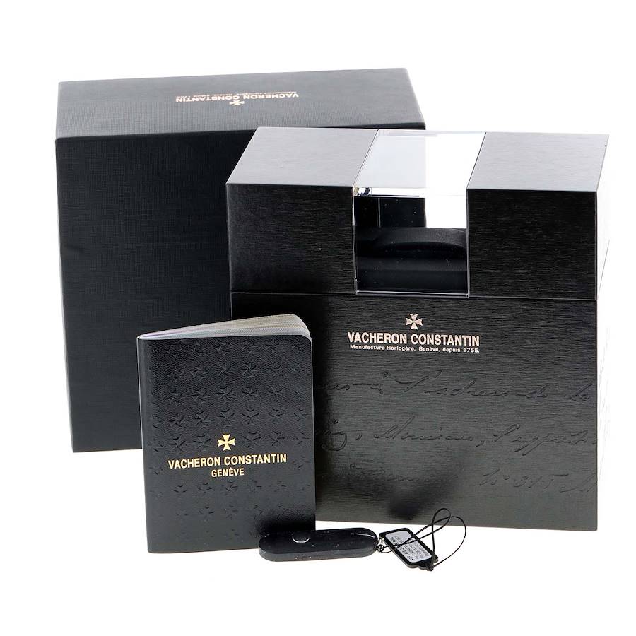 Vacheron Constantin Overseas Date Rose Gold Mens Watch 47040