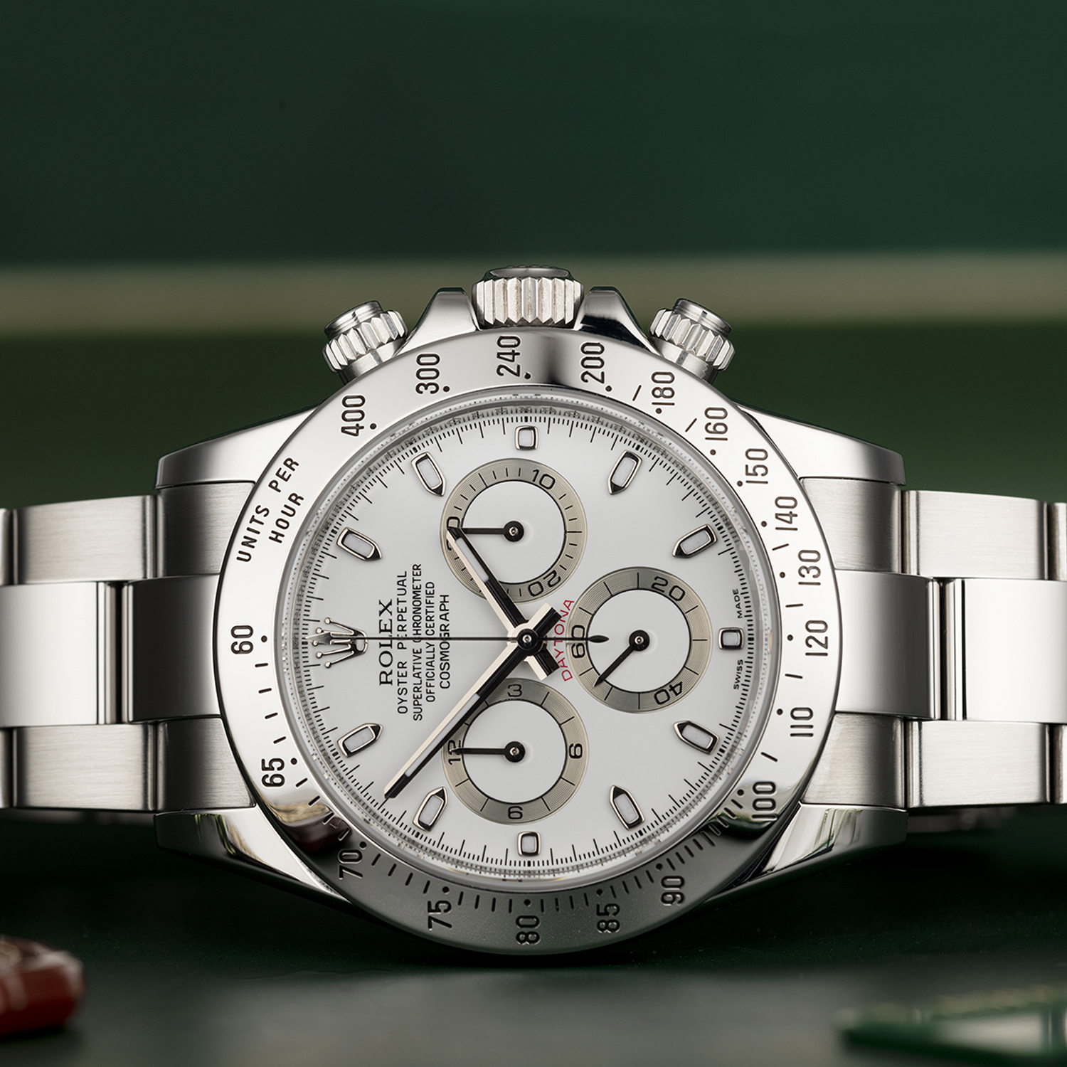 Rolex Daytona Stainless Steel 40mm APH Dial 116520 Brand New