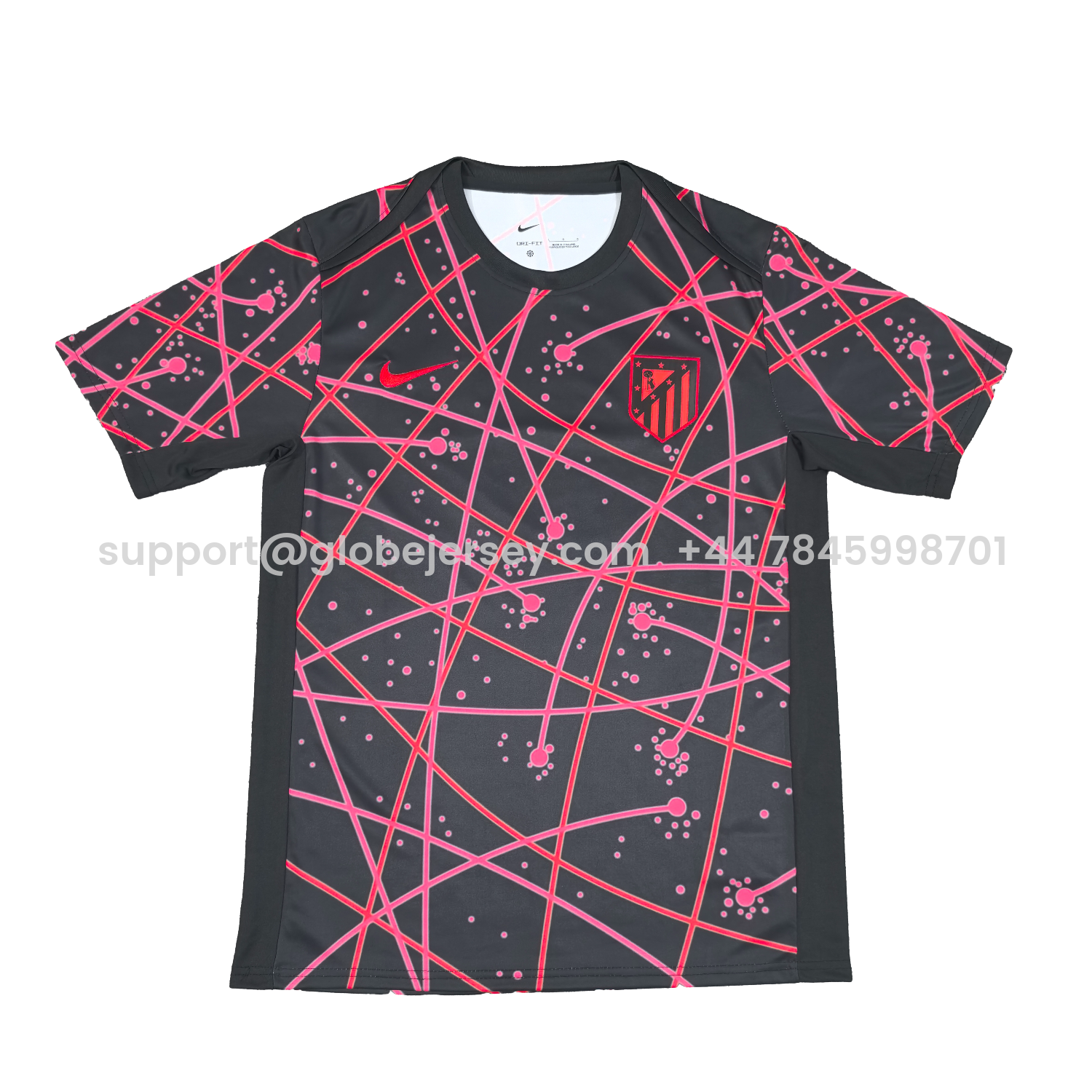 Atlético Madrid 25-26 Purple And Black Training Jersey - Fans Version
