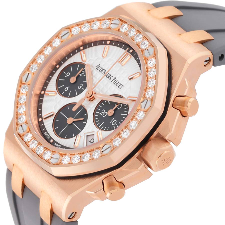 Audemars Piguet Royal Oak Offshore Diamond Rose Gold Ladies Watch 26231OR