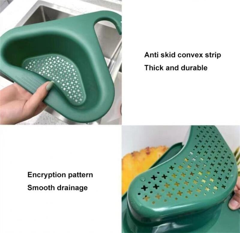 🔥Last Day Save 40% 0FF - Kitchen Sink Drain Basket Swan Drain Rack