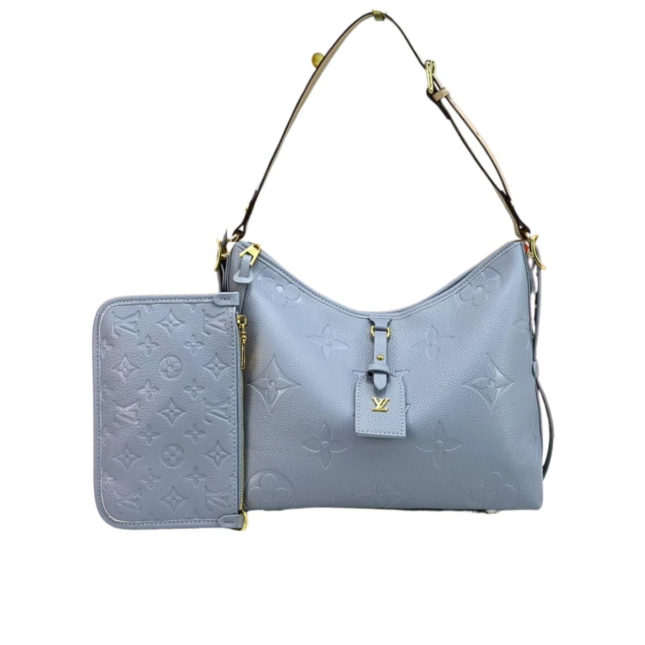 Louis Vuitton Carryall Pm Pale Blue 29Cm