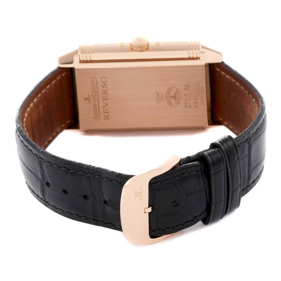 Jaeger LeCoultre Grande Reverso Calendar Rose Gold Mens Watch 273.2.84 Q3752520