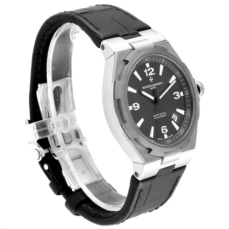Vacheron Constantin Overseas Deep Stream Grey Dial Steel Mens Watch 47040