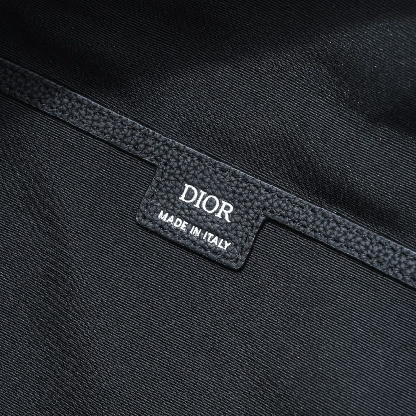 Replica Dior Saddle Zip Backpack Black