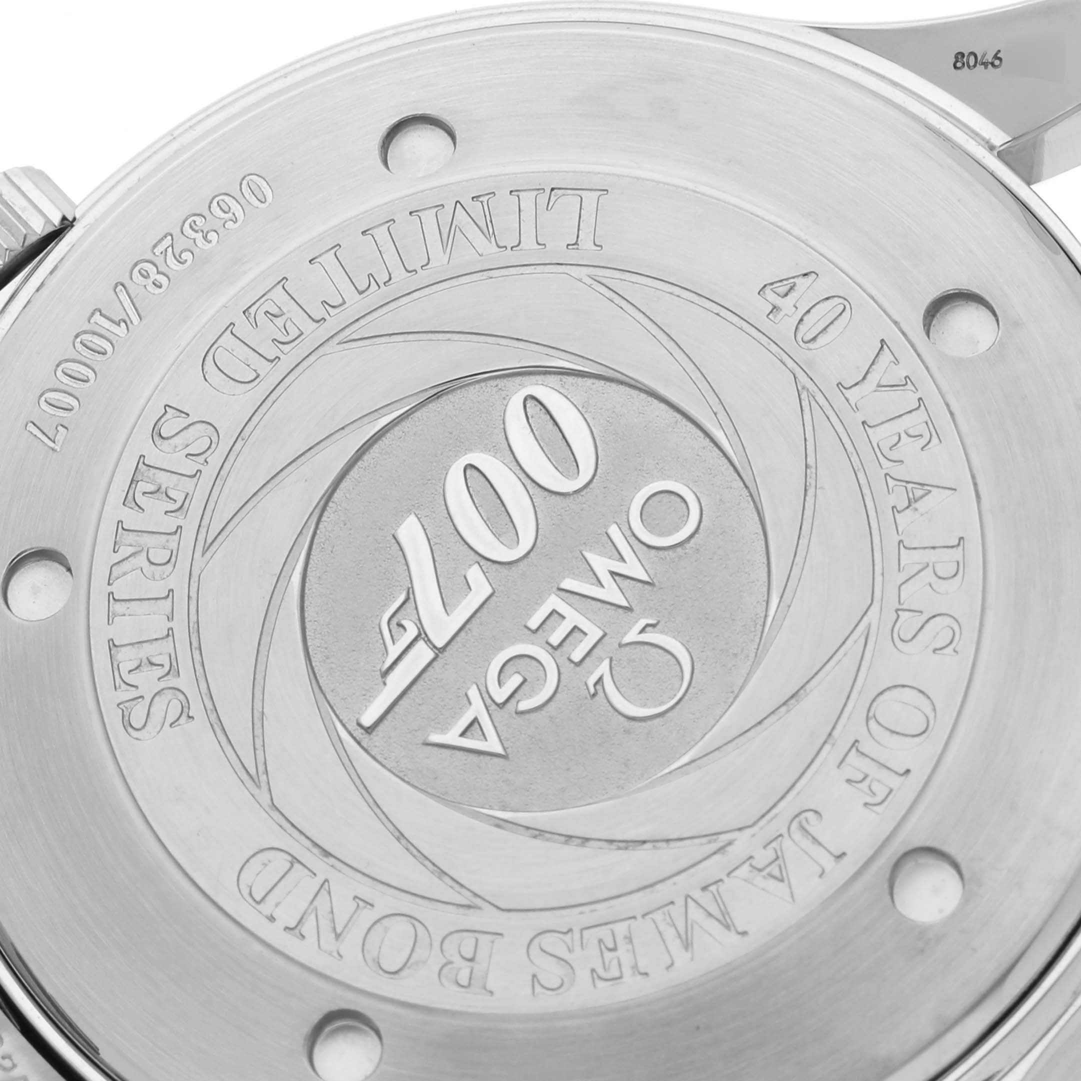 Omega Seamaster 40 Years James Bond LE Steel Mens Watch 41.5 MM 2537.80.00