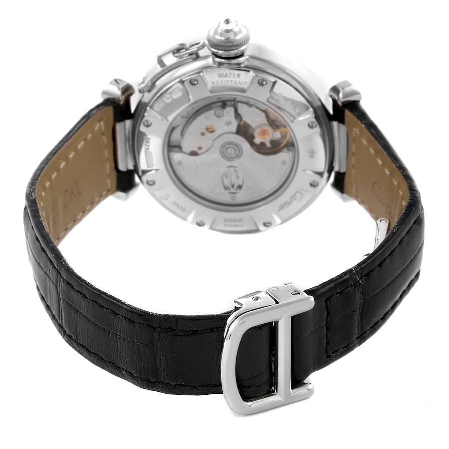 Cartier Pasha 32 White Gold Diamond Ladies Watch WJ112031