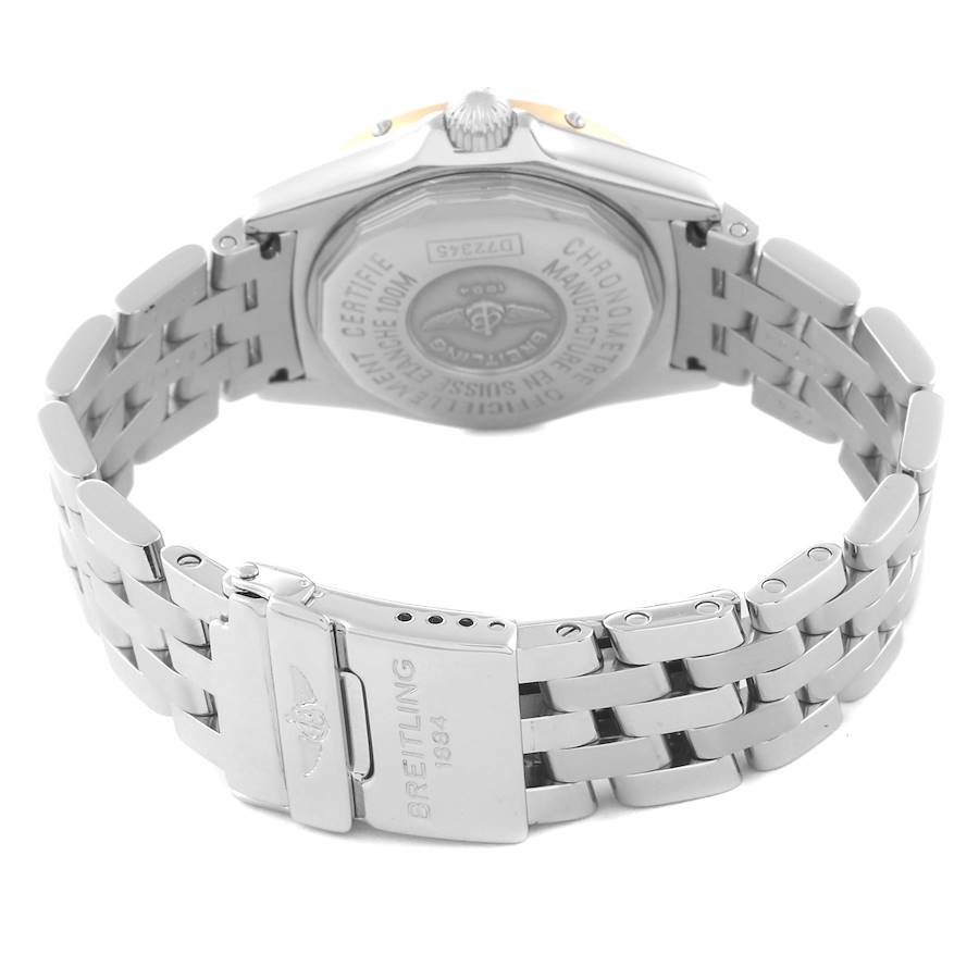 Breitling Windrider Calisto Steel Yellow Gold Ladies Watch D72345