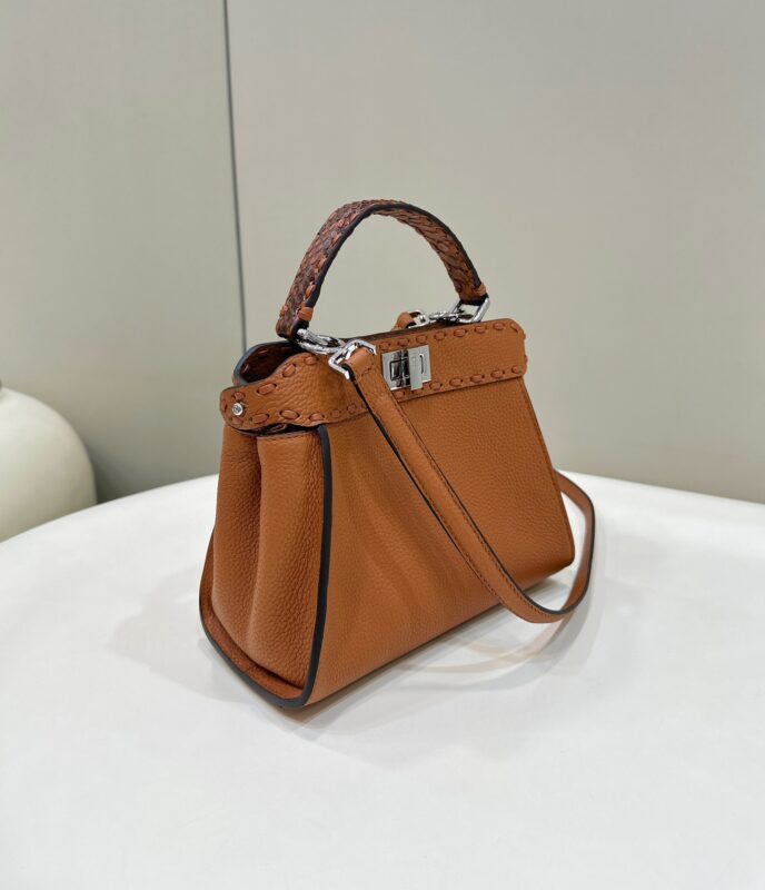 Replica Fendi Peekaboo Small Brown