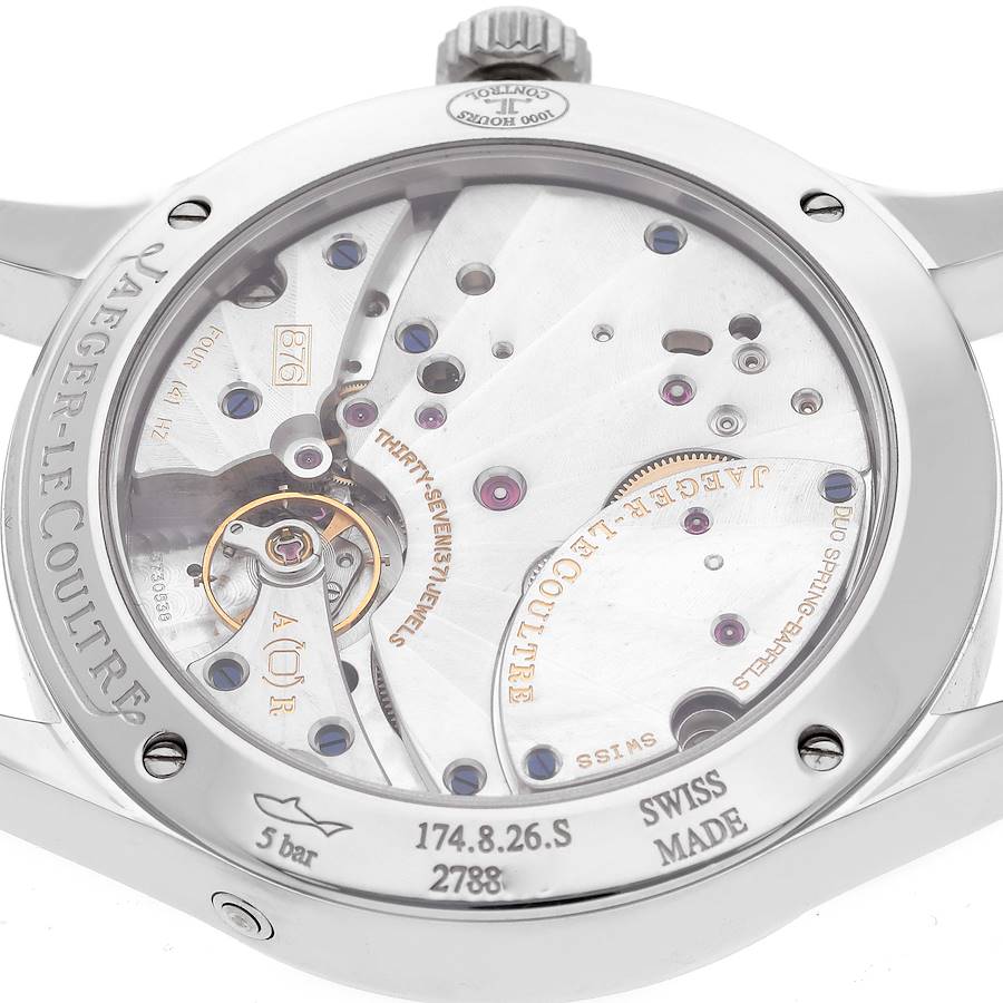 Jaeger LeCoultre Master 8 Day Perpetual Calendar Steel Watch 174.8.26.S Q1618420