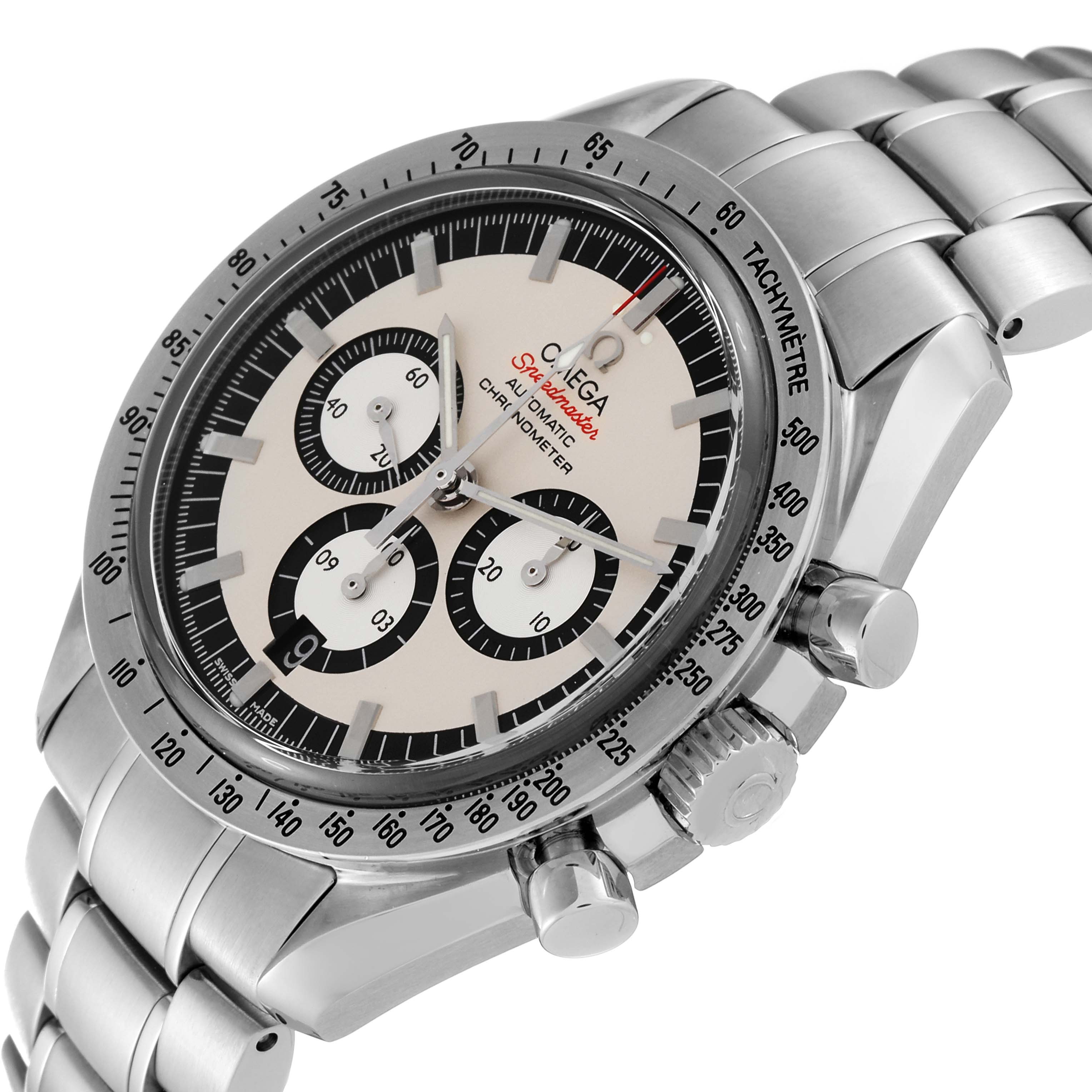 Omega Speedmaster Schumacher Legend Limited Edition Steel Mens Watch 42.0 MM 3506.31.00 Card