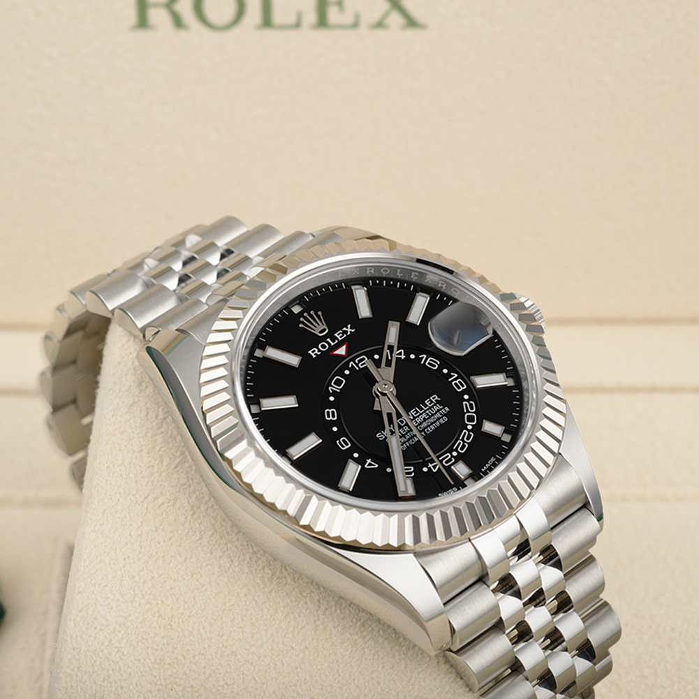 Rolex Sky-Dweller White Dial Oyster 42mm 326934-0002 Unworn
