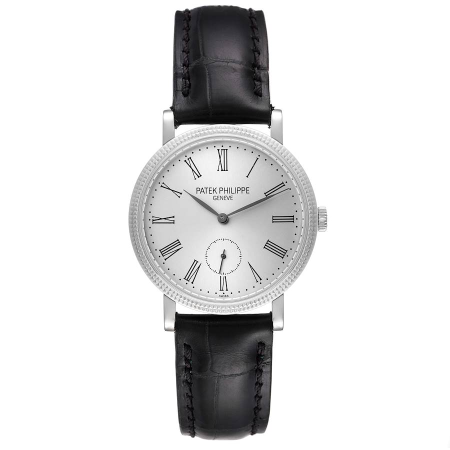Patek Philippe Calatrava 31mm White Gold Silver Dial Ladies Watch 7119G PARTIAL PAYMENT