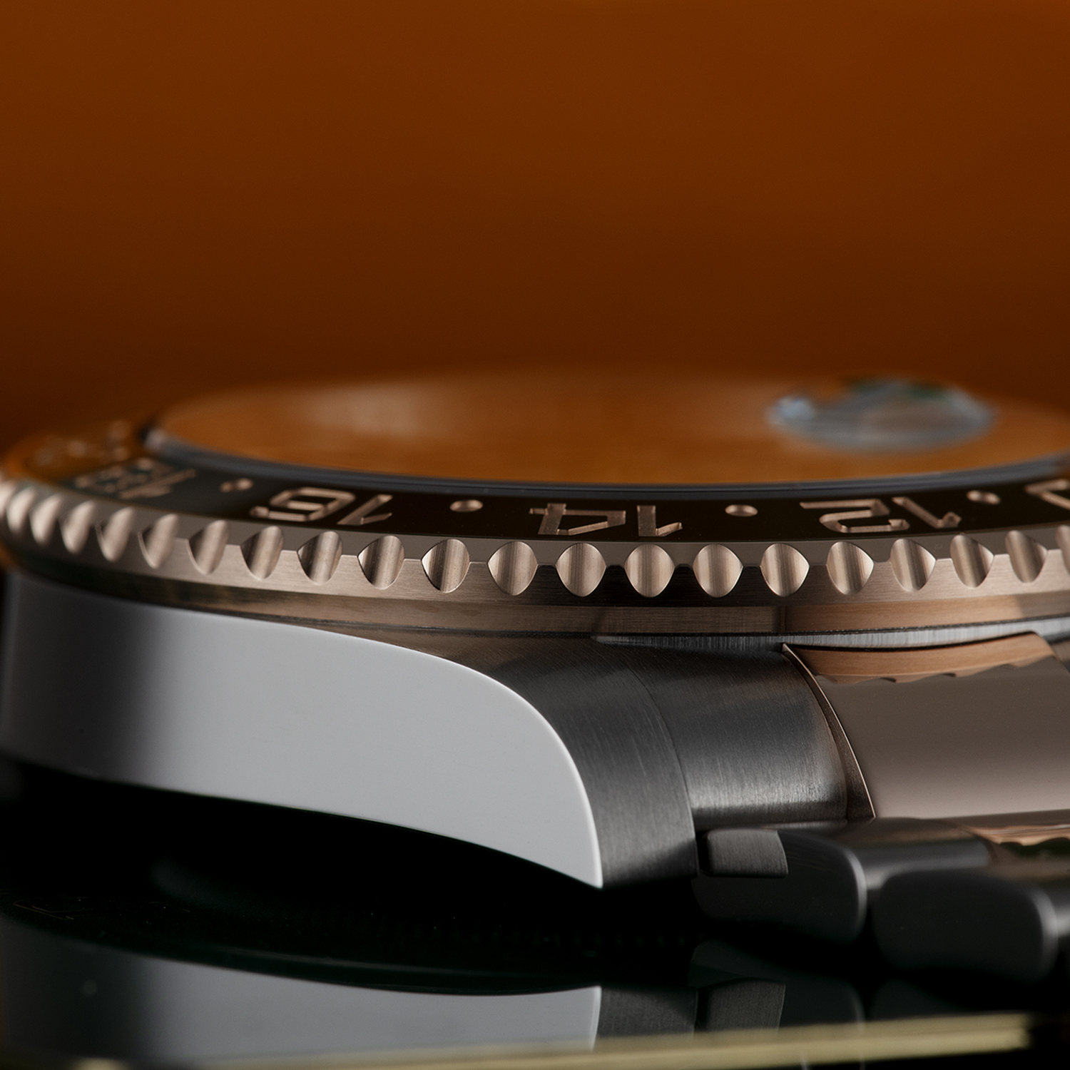 Rolex GMT-Master II Root Beer Two Tone Black Dial Ref 126711chnr-0002