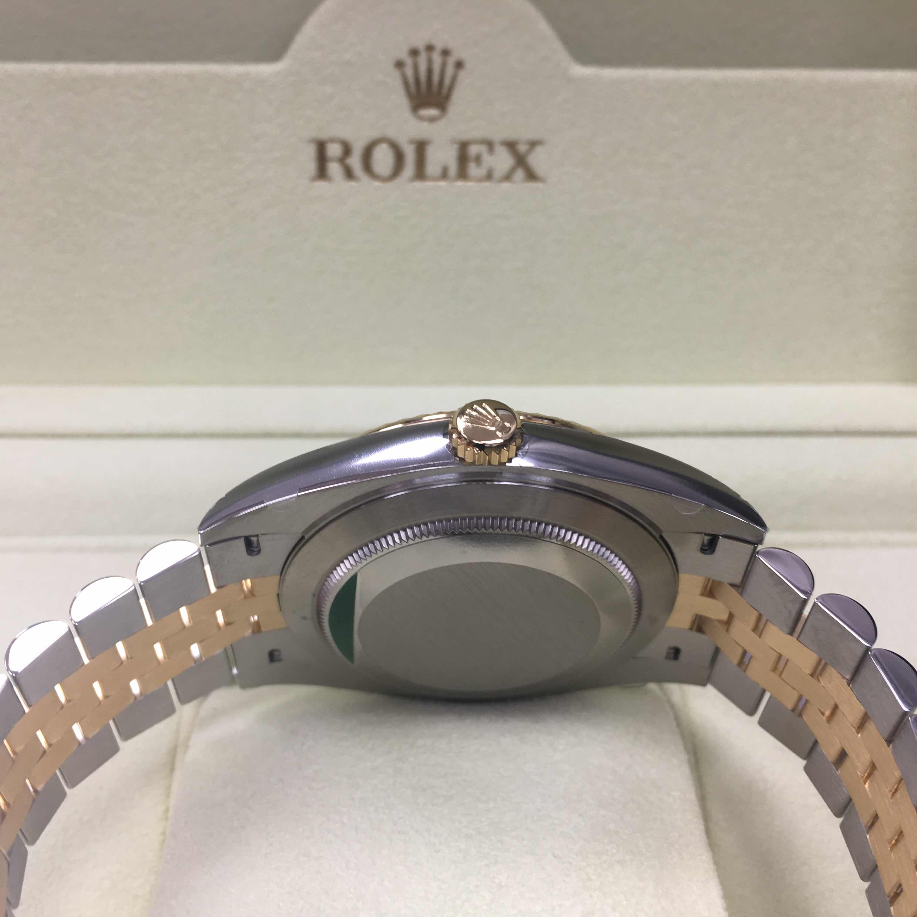 Rolex Oyster/Jubilee Perpetual Datejust 41 Two-tone Wimbledon - M126333-0020/126333-0019 Brand Unworn