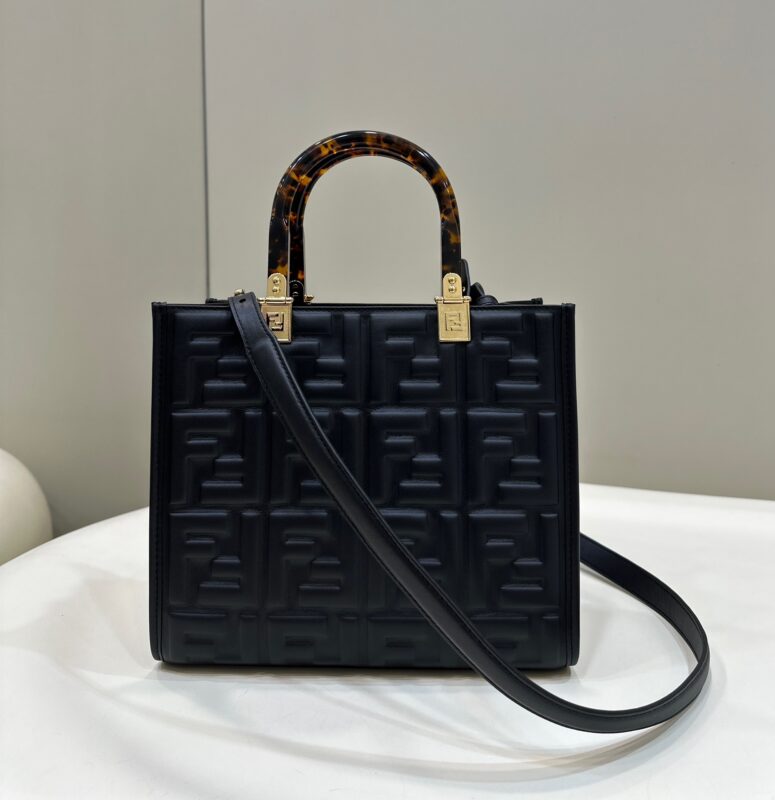 Replica Fendi Small Tote Black