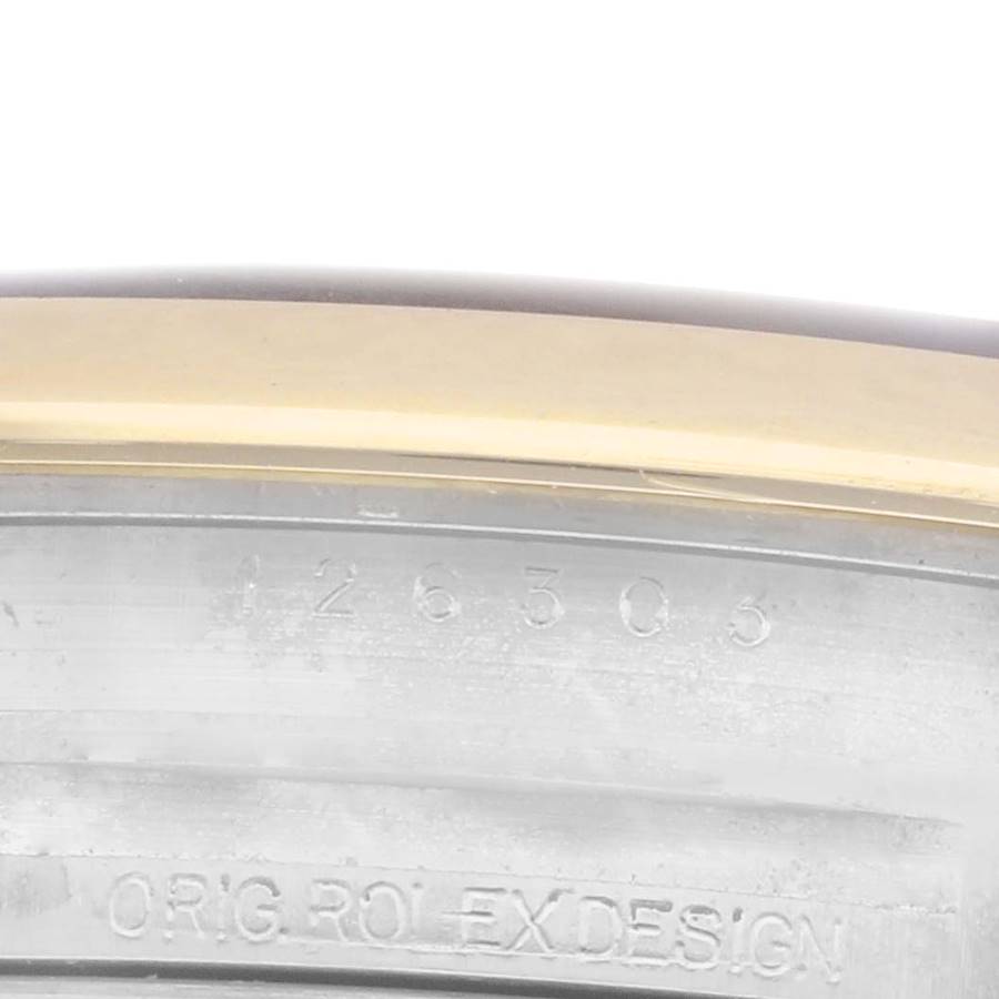 Rolex Datejust 41 Steel Yellow Gold Wimbledon Dial Mens Watch 126303