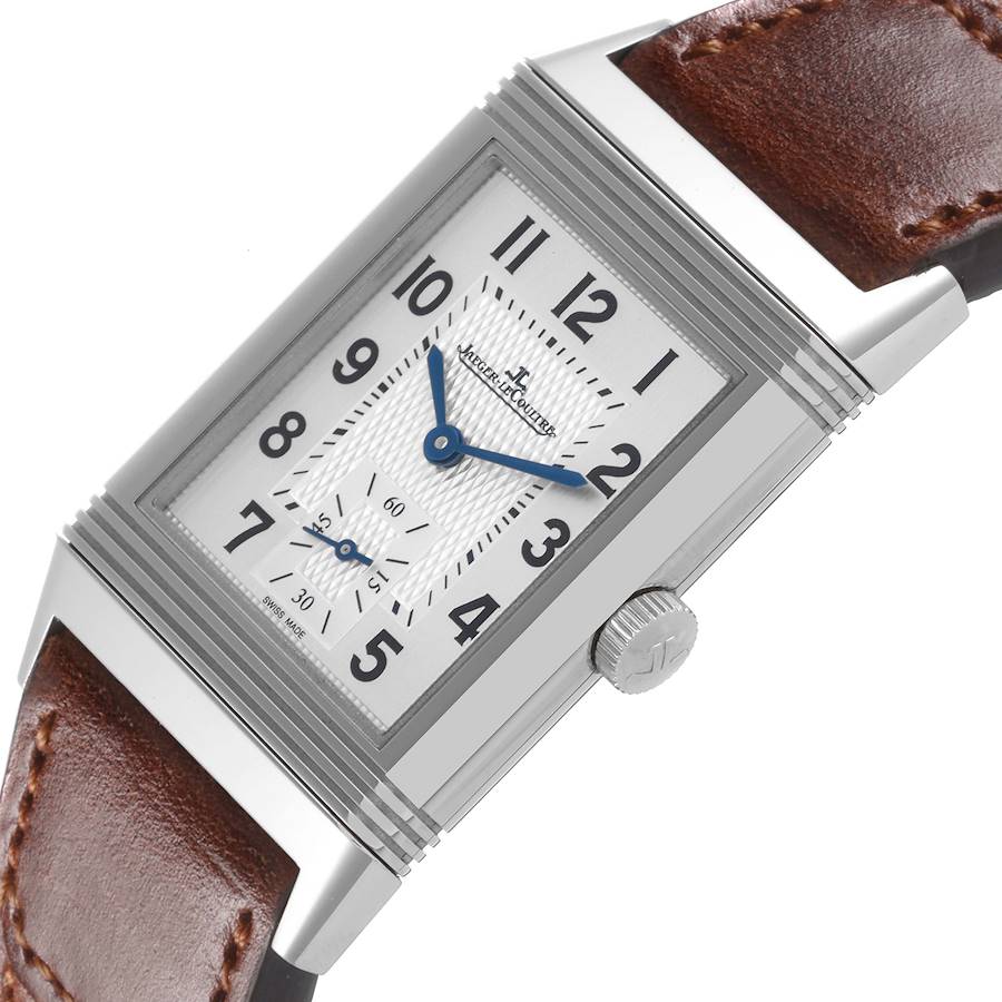 Jaeger LeCoultre Reverso Classic Small Steel Watch 213.8.62 Q2438522