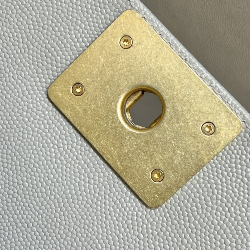CHANEL Le Boy  Grey Gold