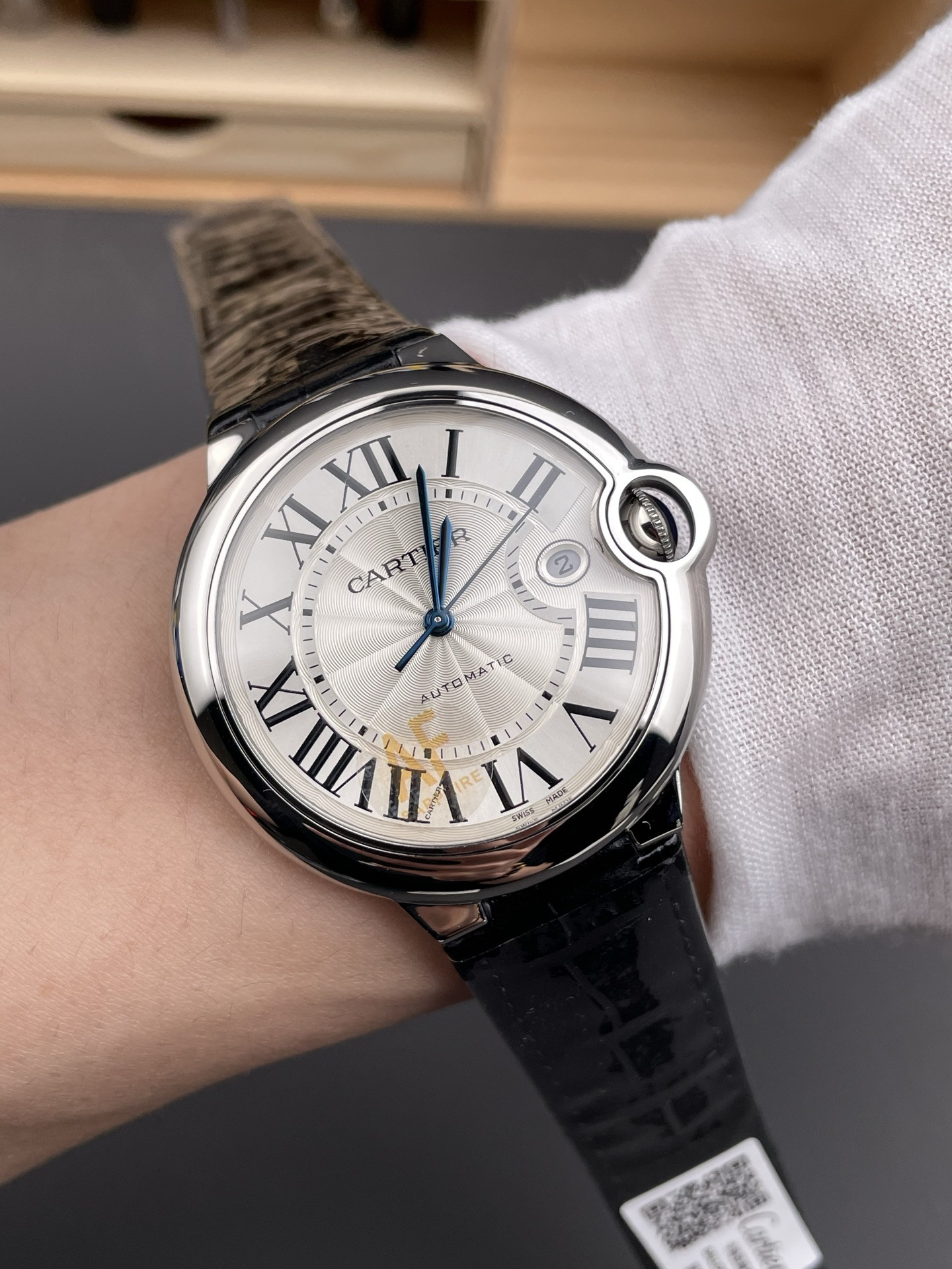 Ballon Bleu, White Dial