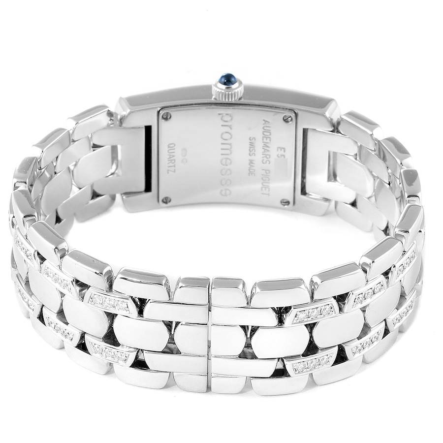 Audemars Piguet Promesse White Gold Blue Dial Diamond Ladies Watch 67346BC