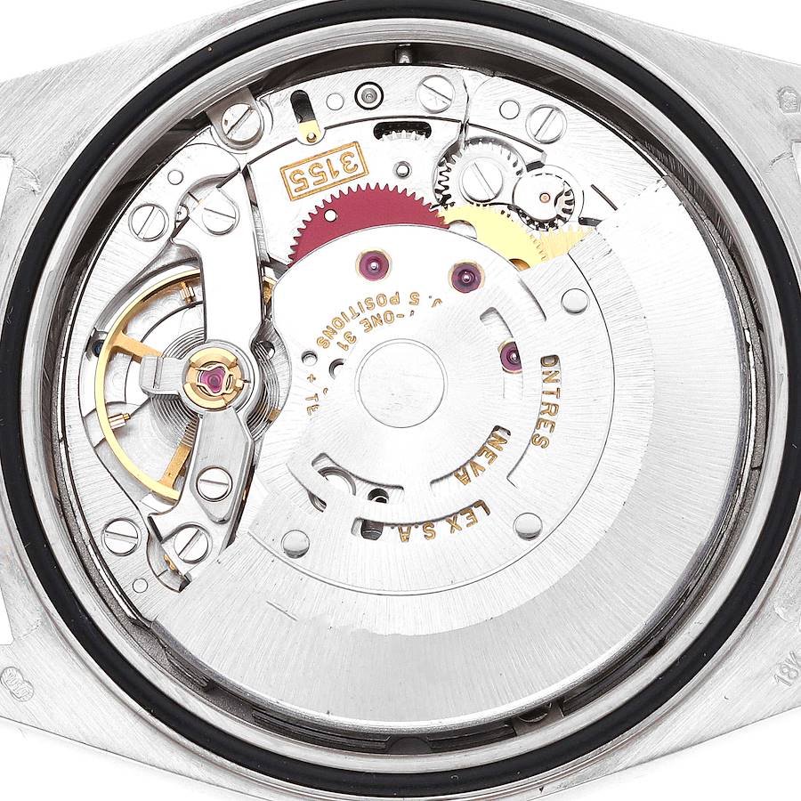 Rolex President Day-Date White Gold Myriad Diamond Dial Mens Watch 18239
